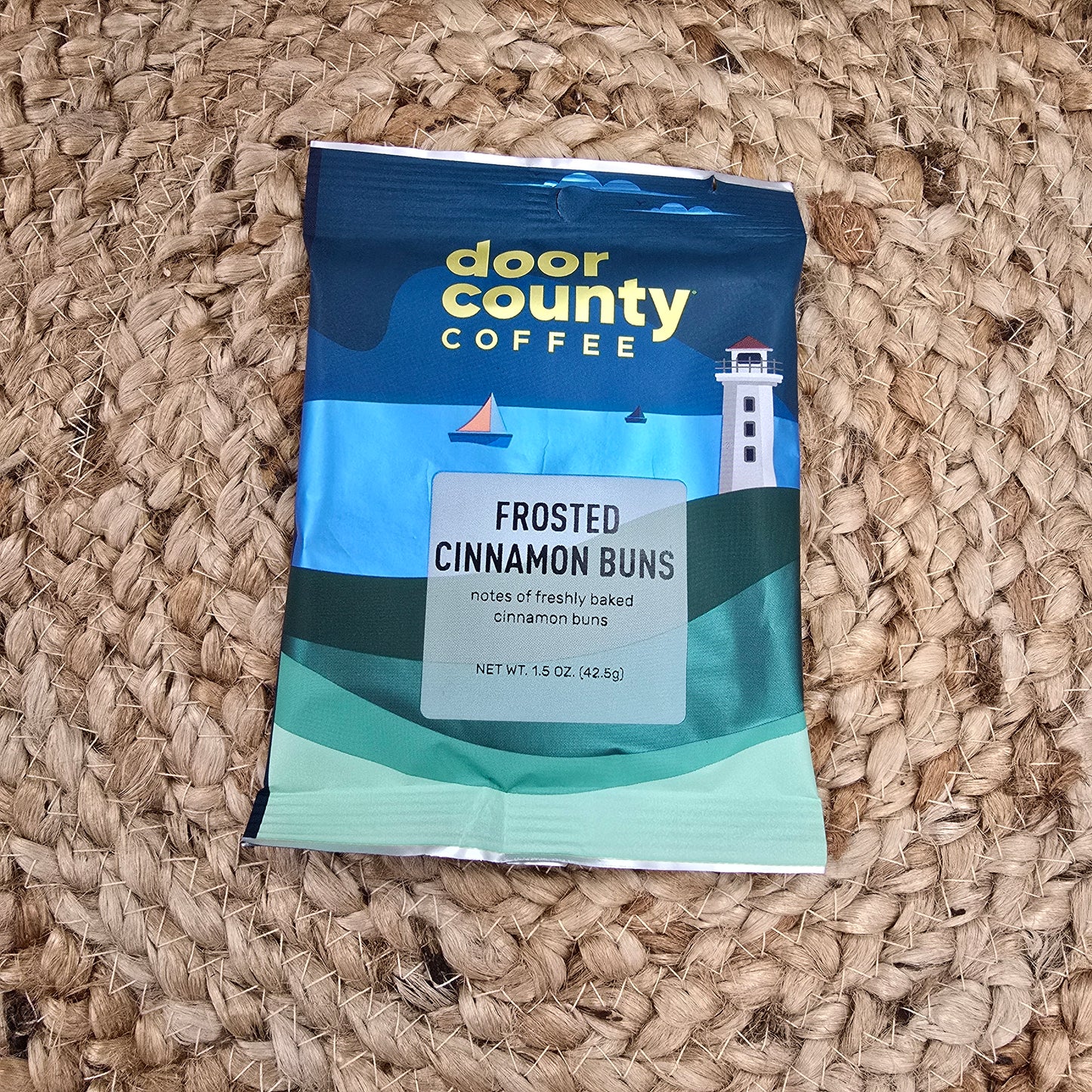 Door County Coffee Frosted Cinnamon Buns 1.5oz Full Pot Pack