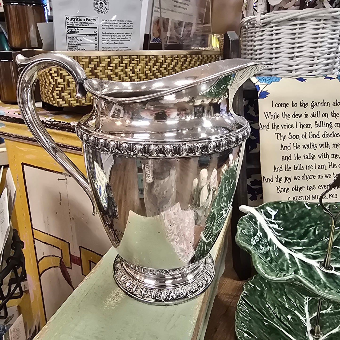 Vintage William Rogers Silver Plate Pitcher