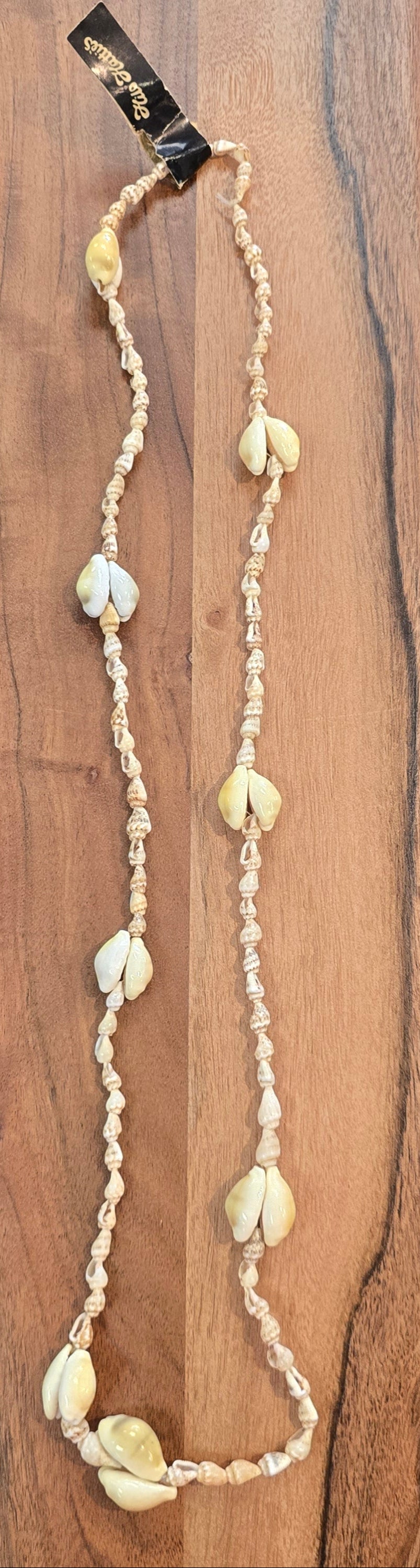 VIntage Hilo Hattie's Genuine Cowrie Shell Lei Necklace #5