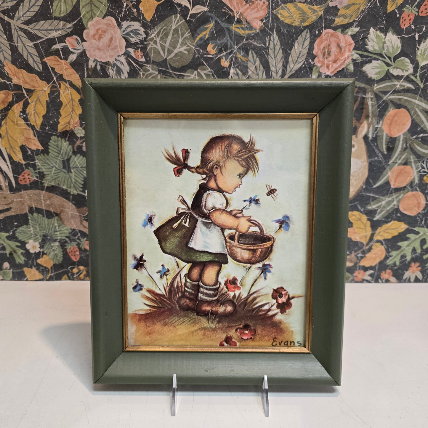 Vintage Girl Print