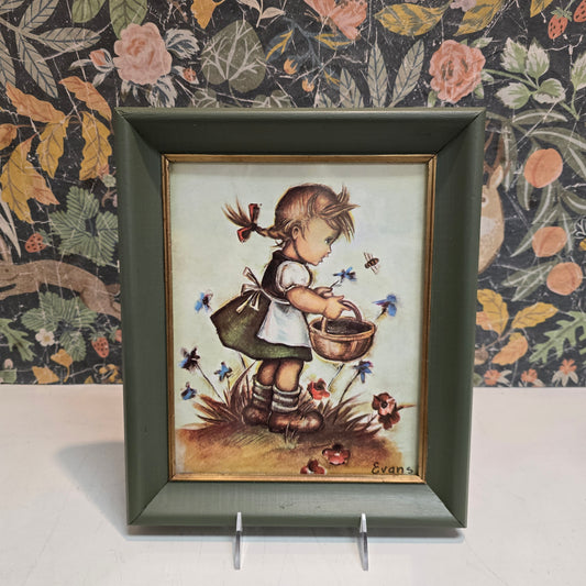 Vintage Girl Print