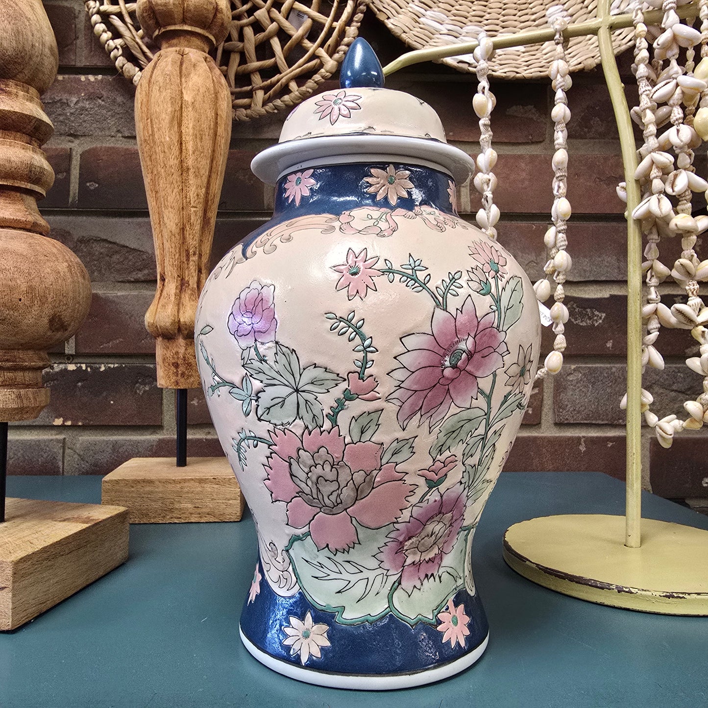 Vintage Chinese Ginger Jar