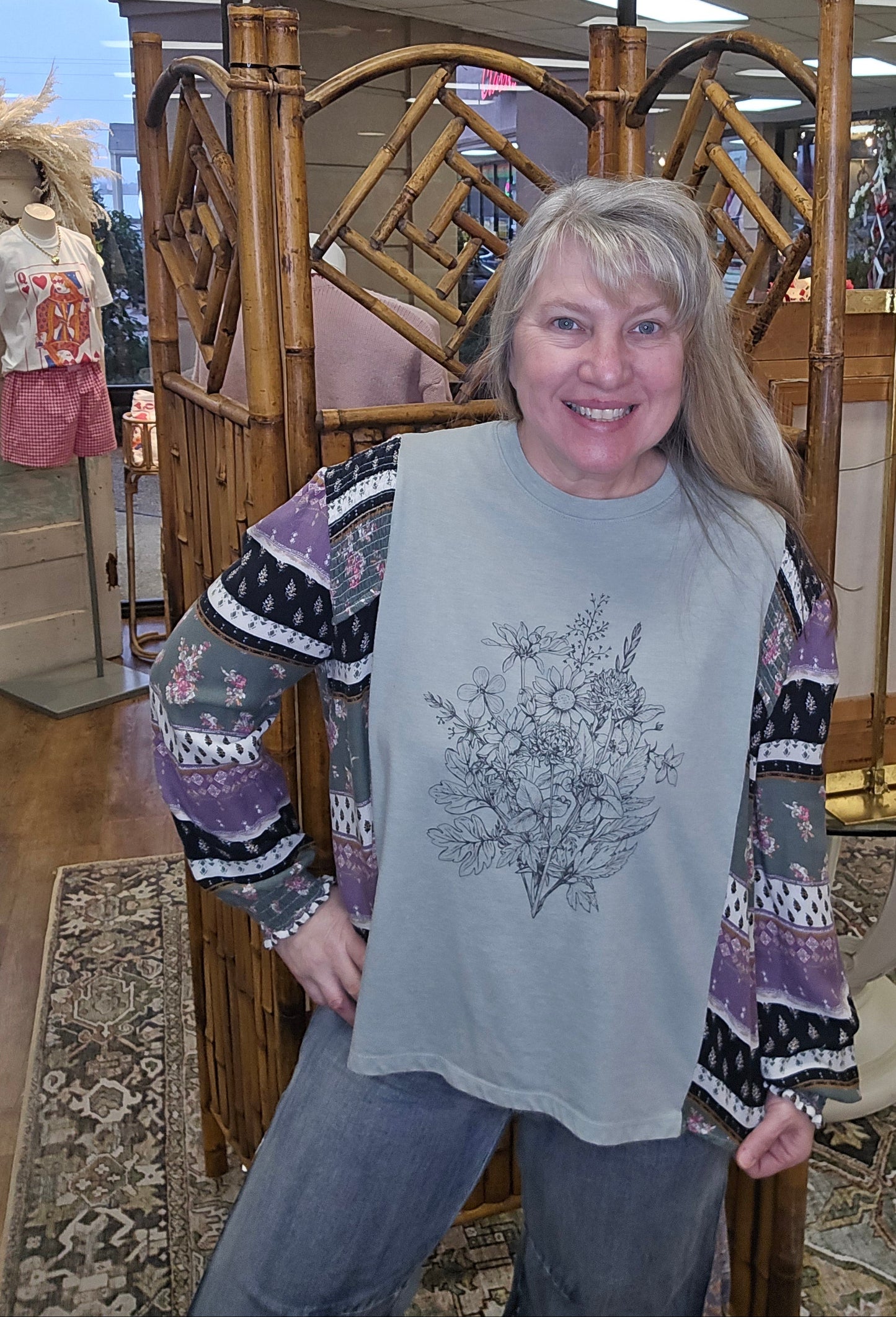 Consider the Lillies Upcycled Top