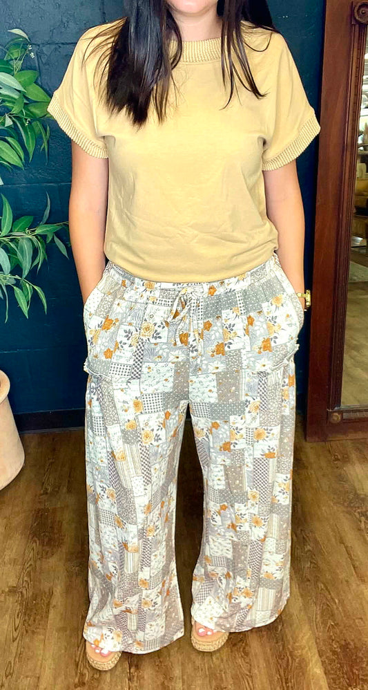 From Beauty to Ashes Patchwork Pants (Small to XL)