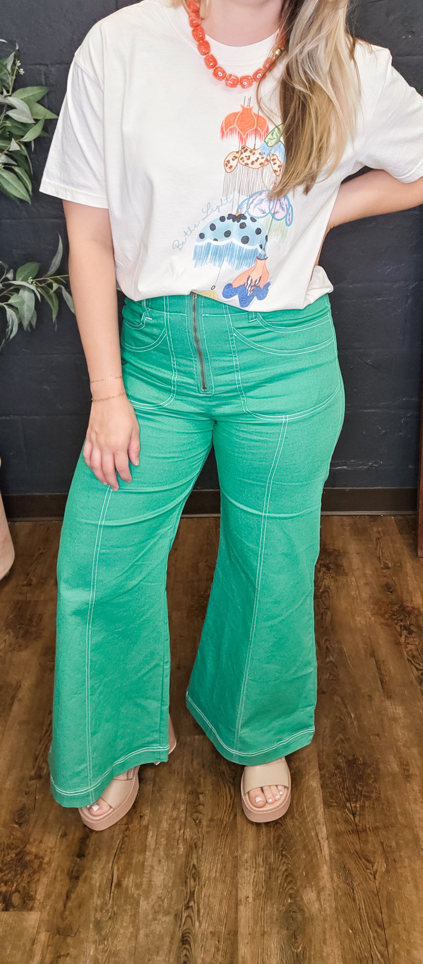 In the Details Wide Leg Pants