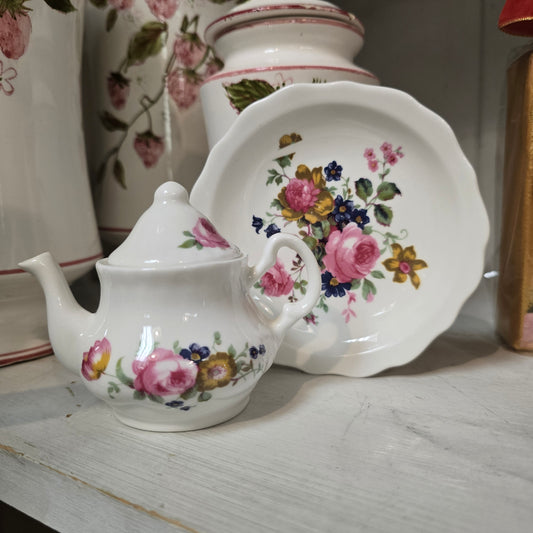 Miniature Porcelain Teapot