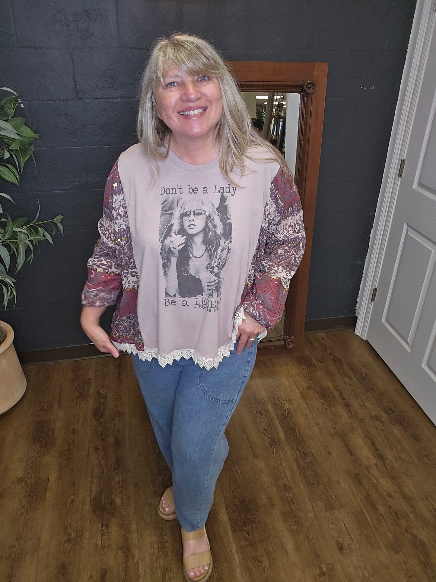You are a Legend Upcycled Top