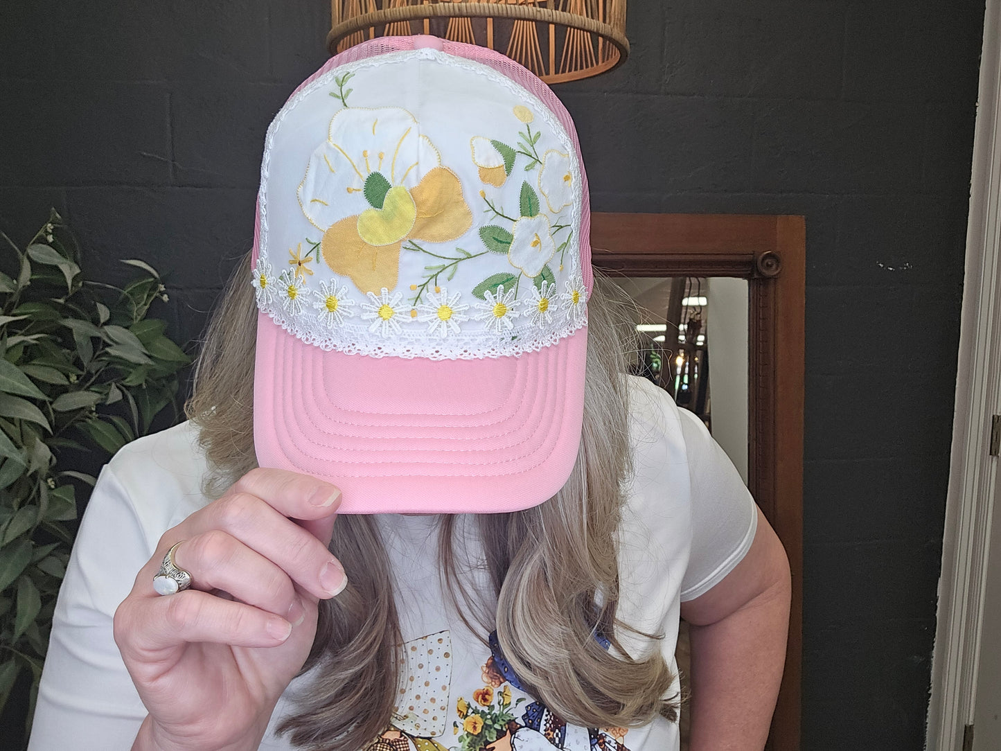 Crowned for His Glory Buttercup Handmade Hat