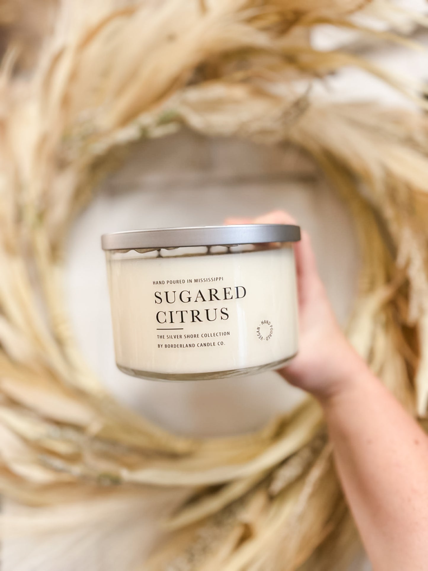 Borderland Candle Co. Sugared Citrus Candle (Multiple Size Available)