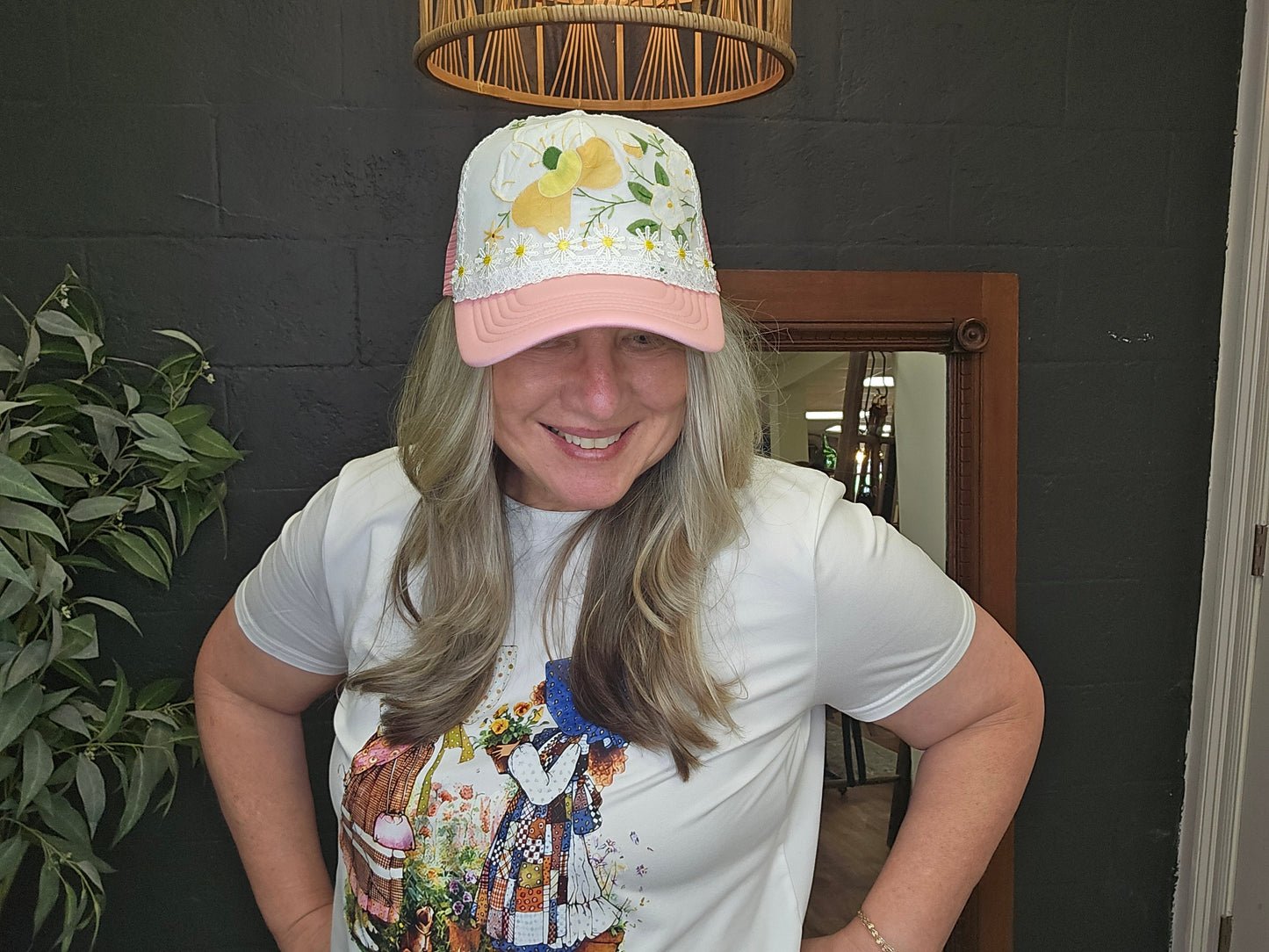Crowned for His Glory Buttercup Handmade Hat