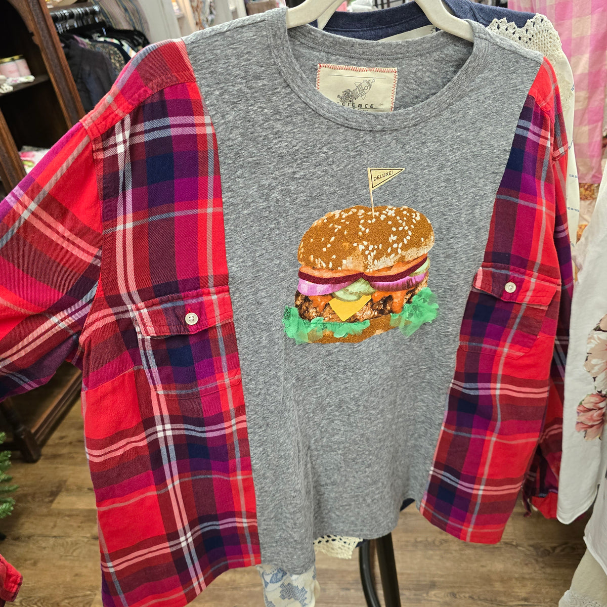 Big Mac Upcycled Top