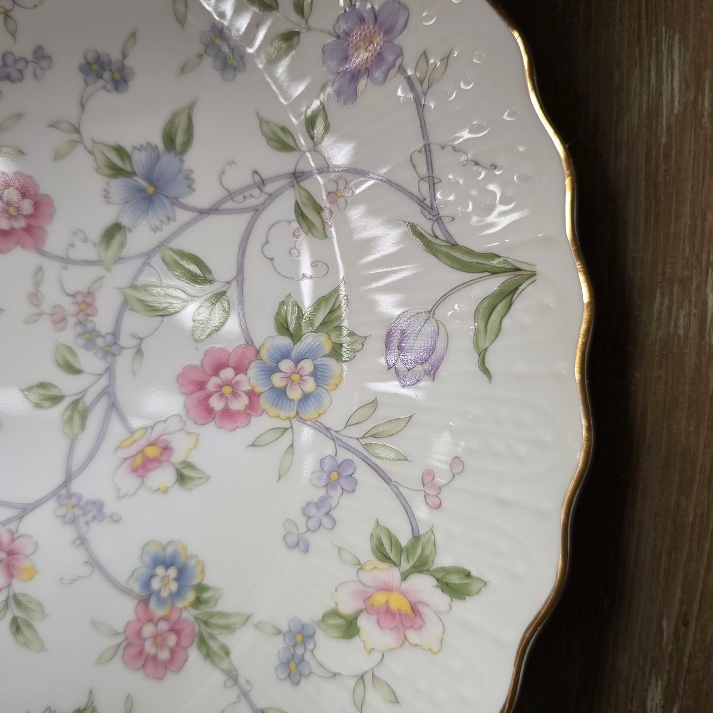 Vintage Cake Platter + Server Set