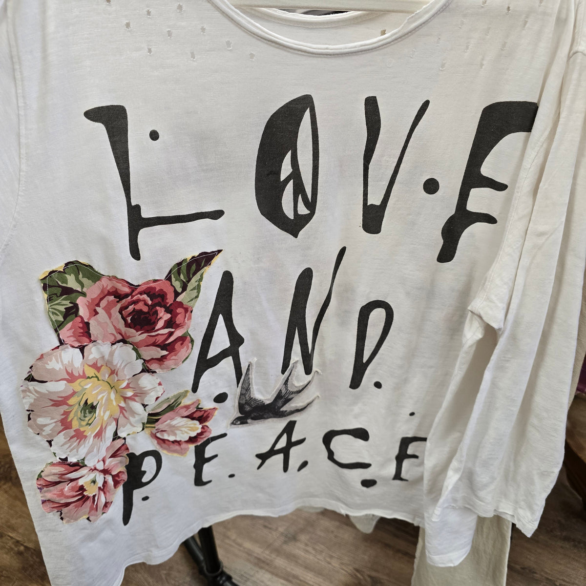 Peace Like a River Upcycled Top