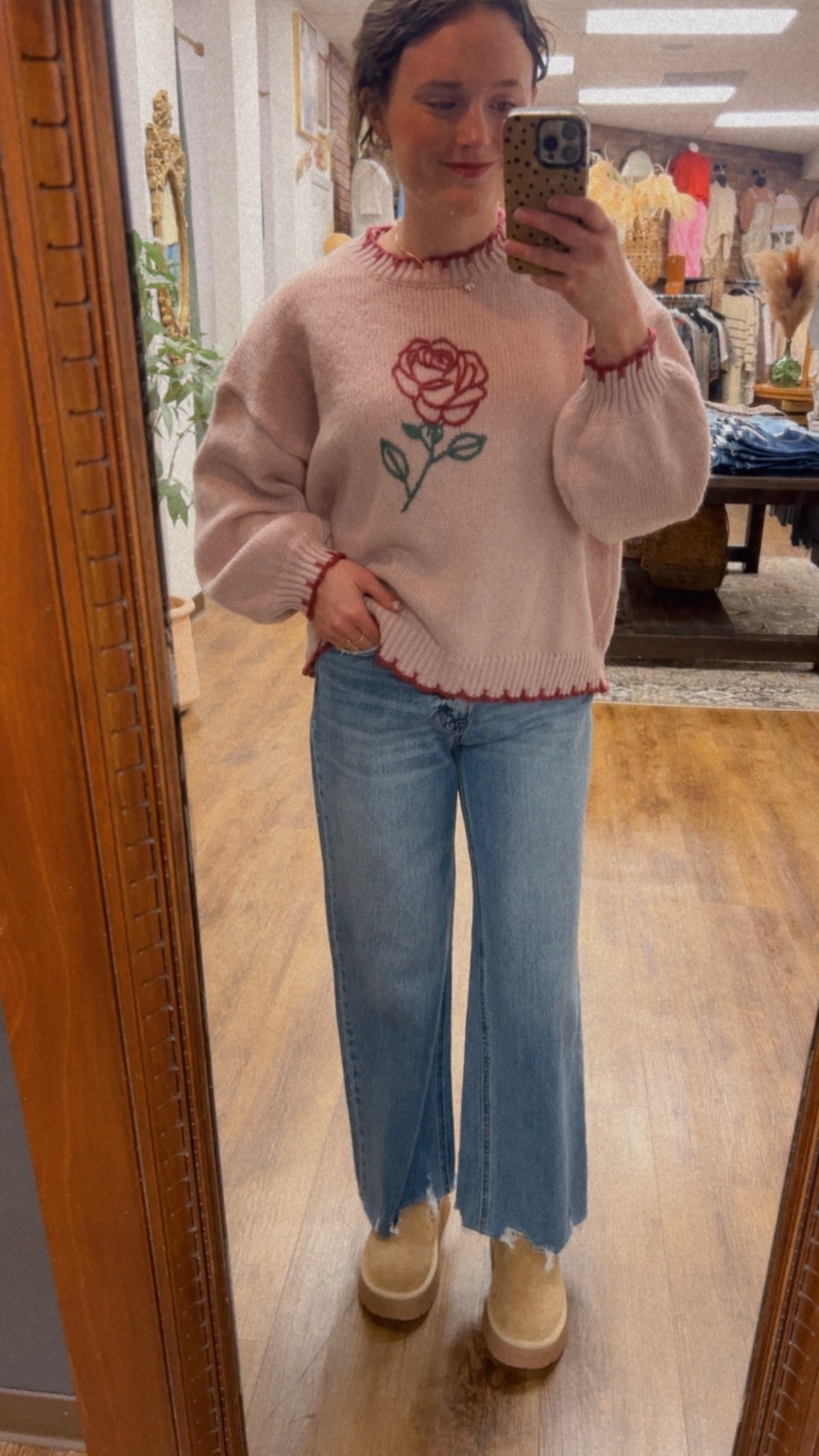 Coming Up Roses Sweater