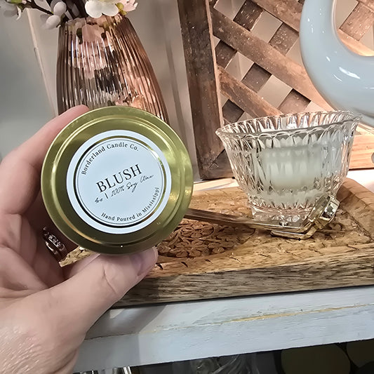 Borderland Candle Co. Blush Candle (Multiple Size Available)