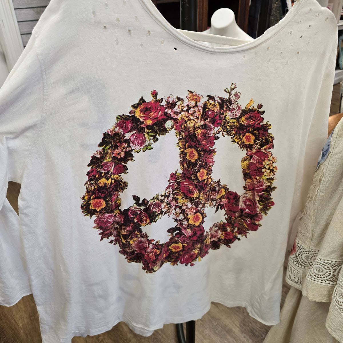 Peace Like a River Upcycled Top