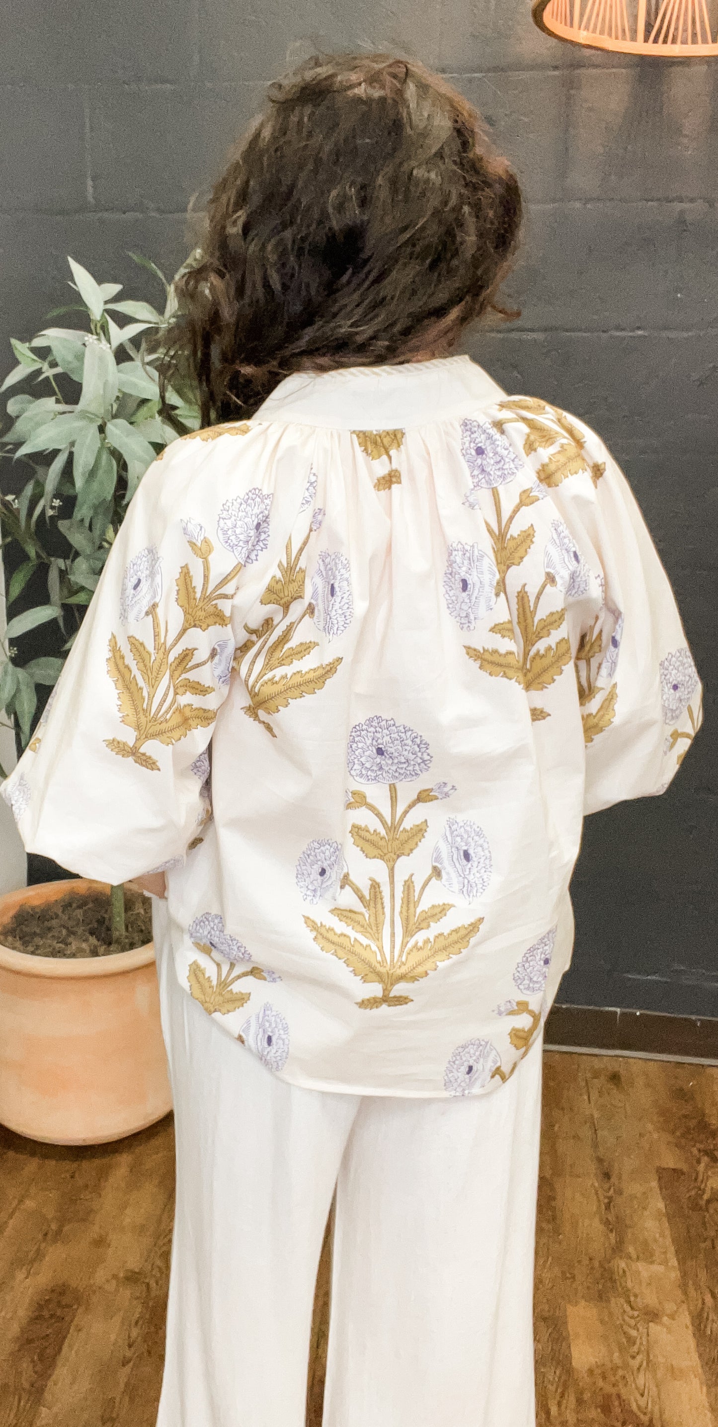 Artistry Floral Print Top