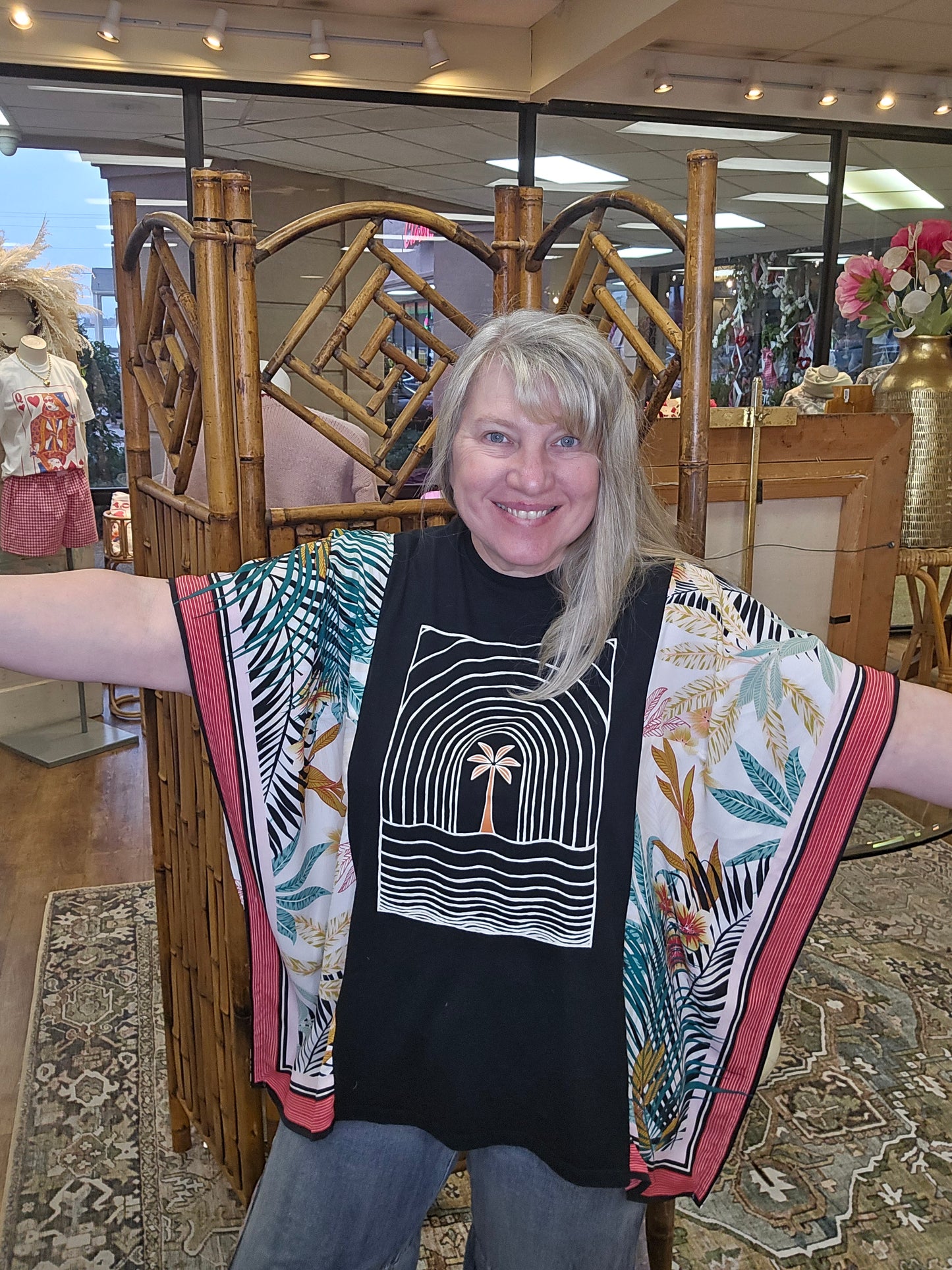 Miami Vice Upcycled Top