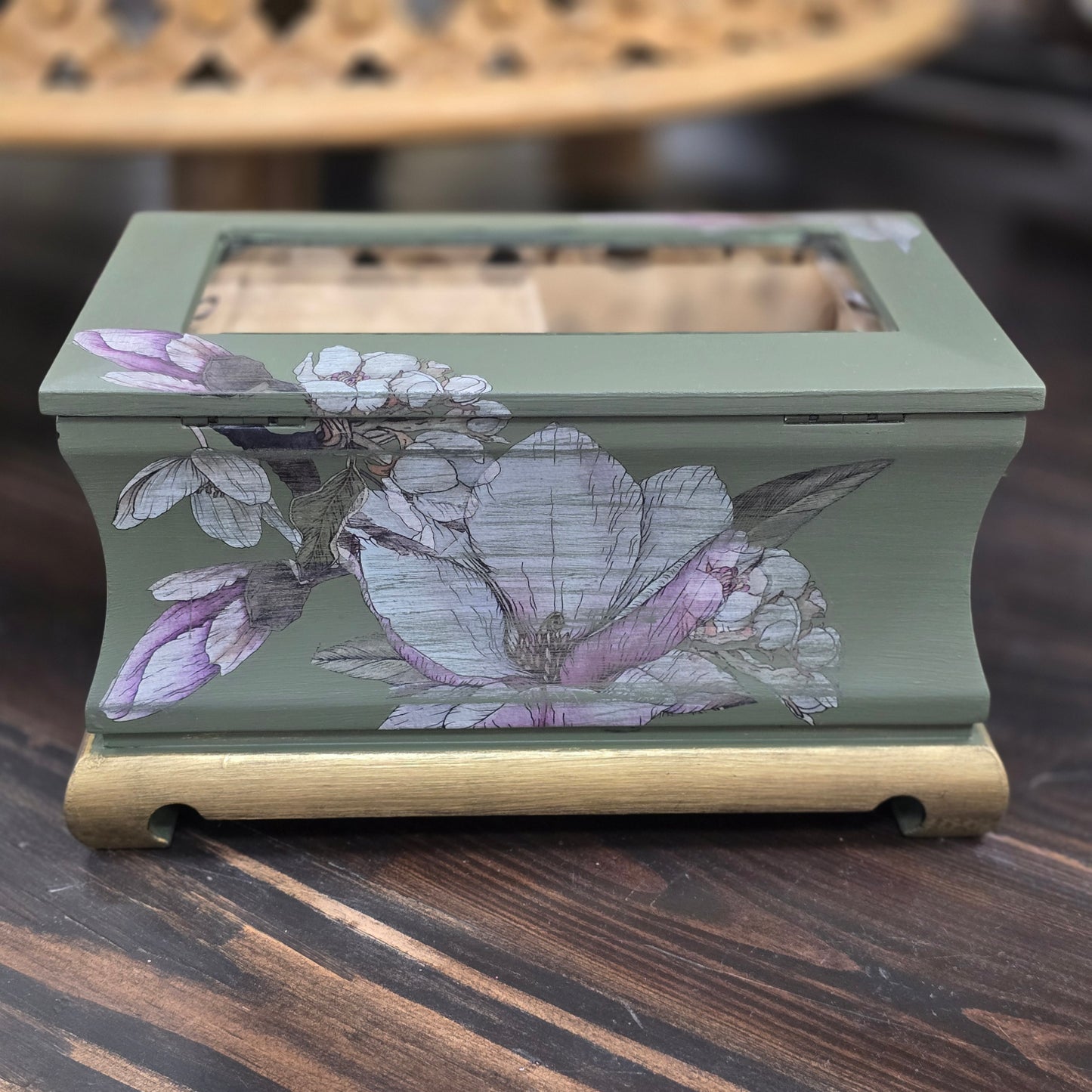Vintage Bombay Jewelry Box