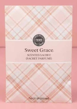 Bridgewater Candle Co. Plaid Sweet Grace Scented Sachet