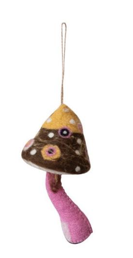 Handmade Felt Ornaments, Assorted Styles