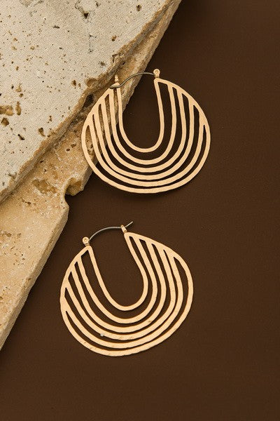 Between the Lines Earrings (Multiple Color Options)
