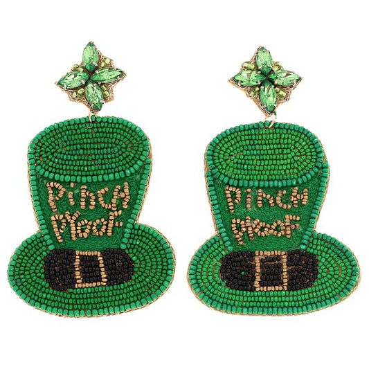 Pinch Proof Seed Bead Earrings
