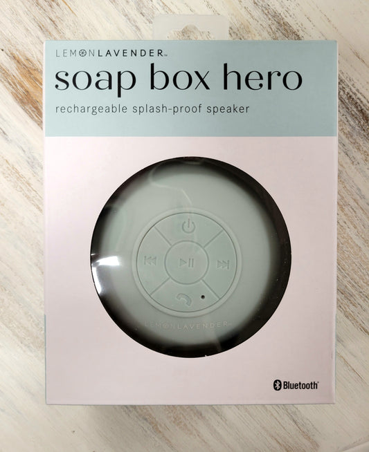 Soap Box Hero Green Splash Proof Speaker