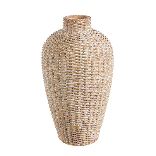 10" Basketweave Vase