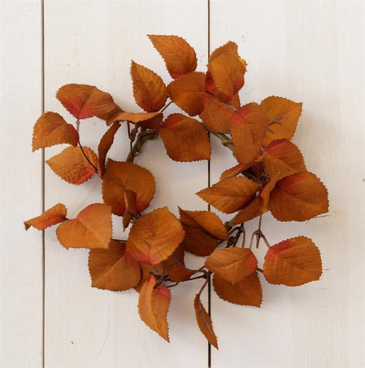 Fall Leaves Candle Ring