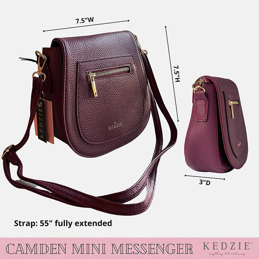 Kedzie Camden Wine Mini Messenger