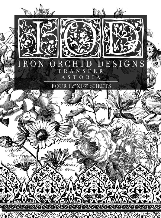 Astoria Transfer by Iron Orchid Designs