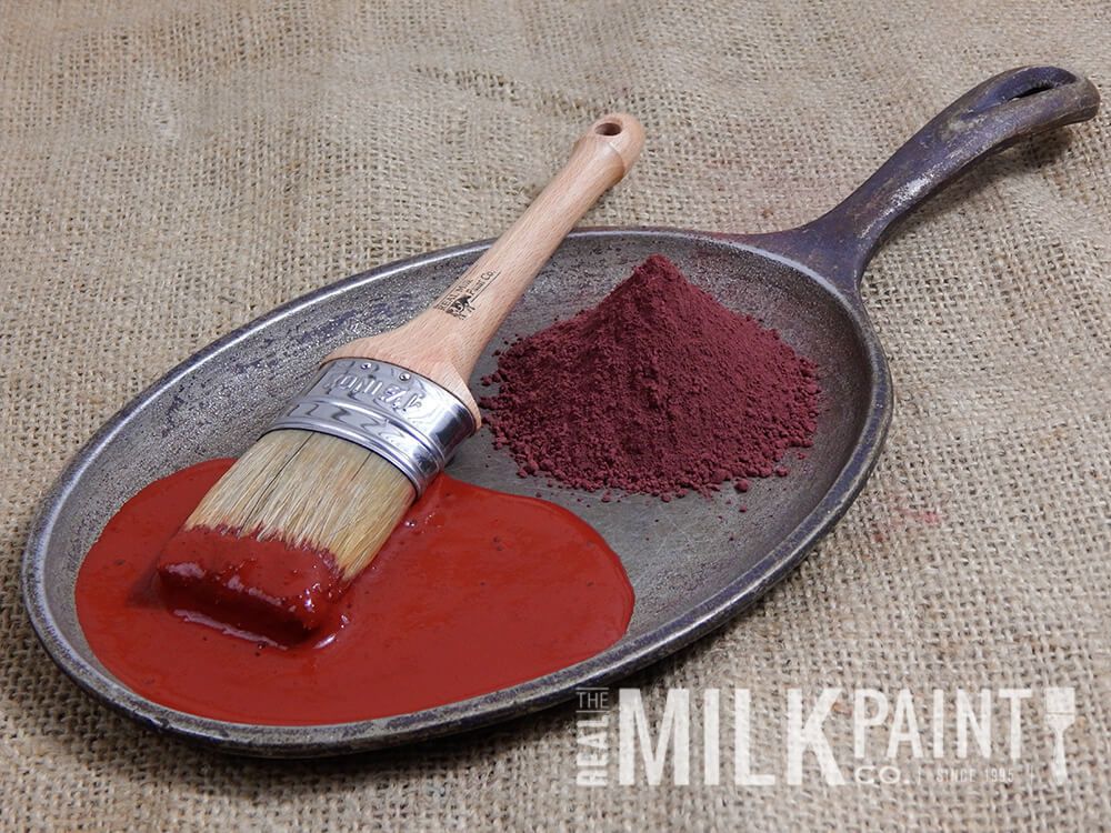 Real Milk Paint Pint-Color Barn Red