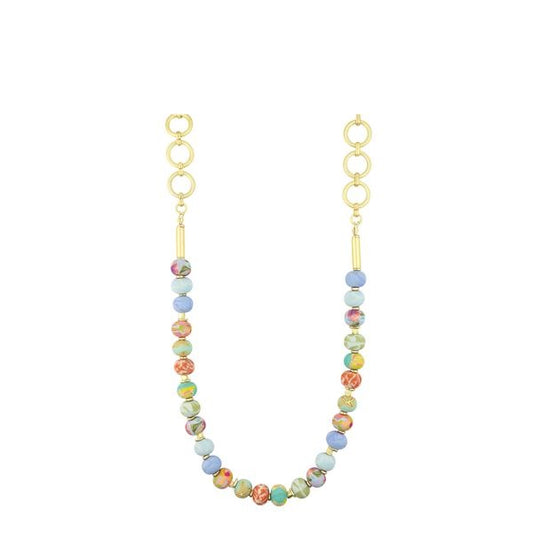 Beach Day Bead Loop Necklace