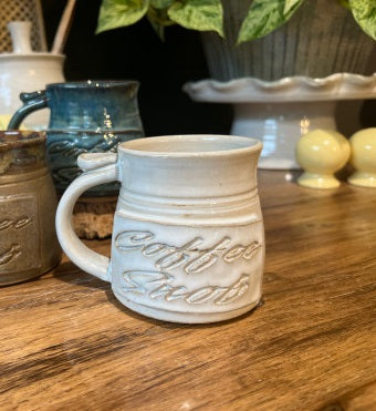 Coffee Snob Costa Rican Style Mug (Ivory Linen)