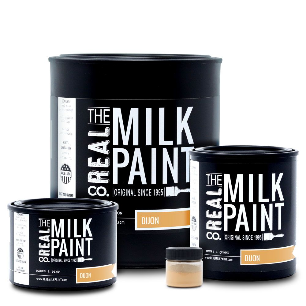 Real Milk Paint Pint-Color Dijon