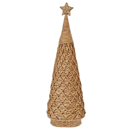Hand-Woven Bankuan Criss Cross Tree