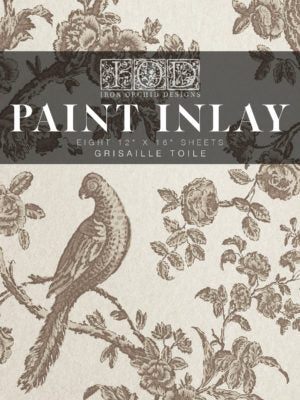 Grisaille Toile Paint Inlays