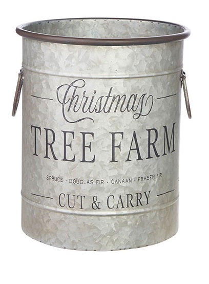 Iron Christmas Tree Farm Container (More Size Options)