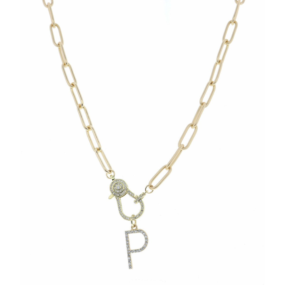 Made to Sparkle Crystal Initial Necklace (More Initial Options)