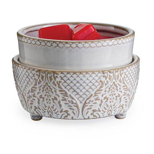 Vintage White Classic 2-in-1 Fragrance Warmer