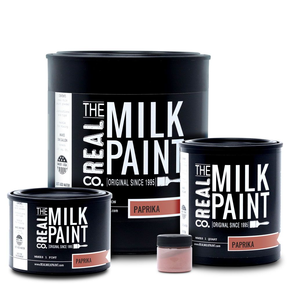 Real Milk Paint Pint-Color Paprika