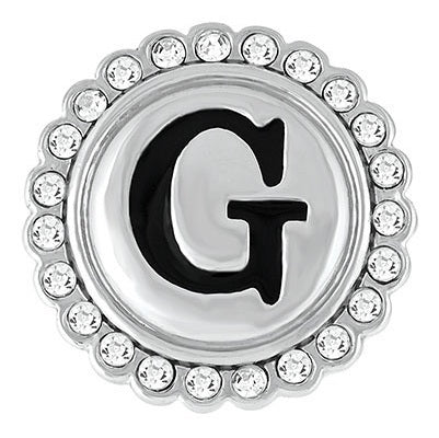 Bling G Alphabet Snap