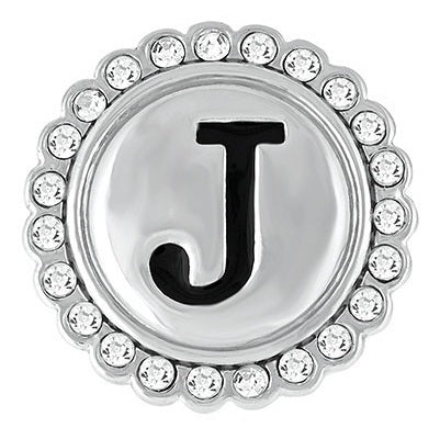 Bling J Alphabet Snap