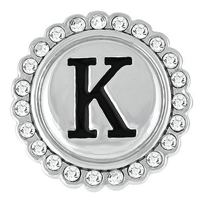 Bling K Alphabet Snap