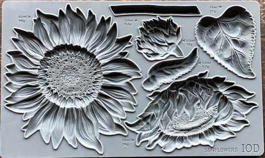Sunflowers Mould by Iron Orchid Designs