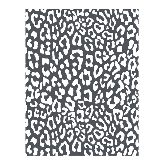 Cheetah Print Mesh Stencil