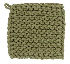 Cotton Crocheted Pot Holder (More Color Options)