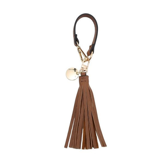 Versa Tote Tassel Accessory (Dark Brown)