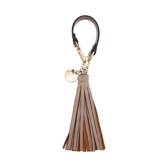 Versa Tote Tassel Accessory (Taupe)